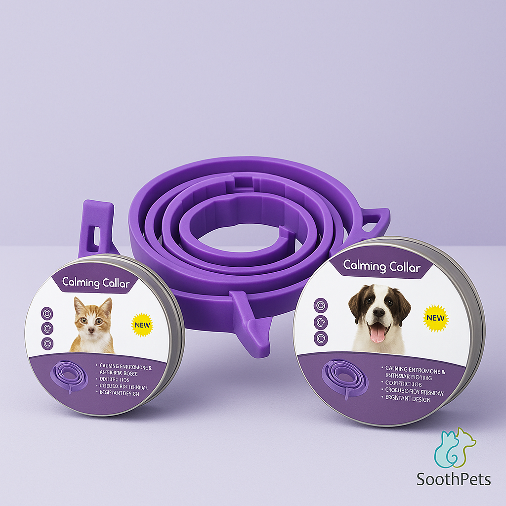 SoothPets Calming Collar – Anxiety Relief for Dogs & Cats