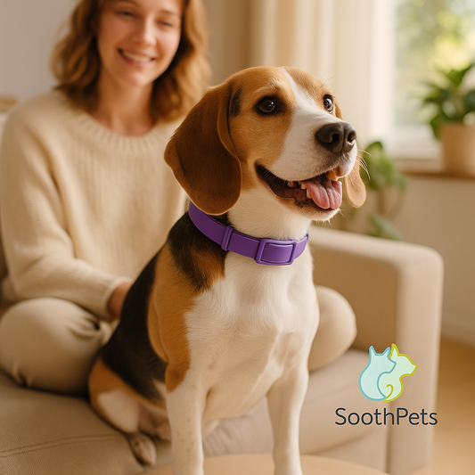 SoothPets Calming Collar – Anxiety Relief for Dogs & Cats